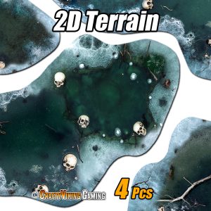 2D Terrain FROZEN POND