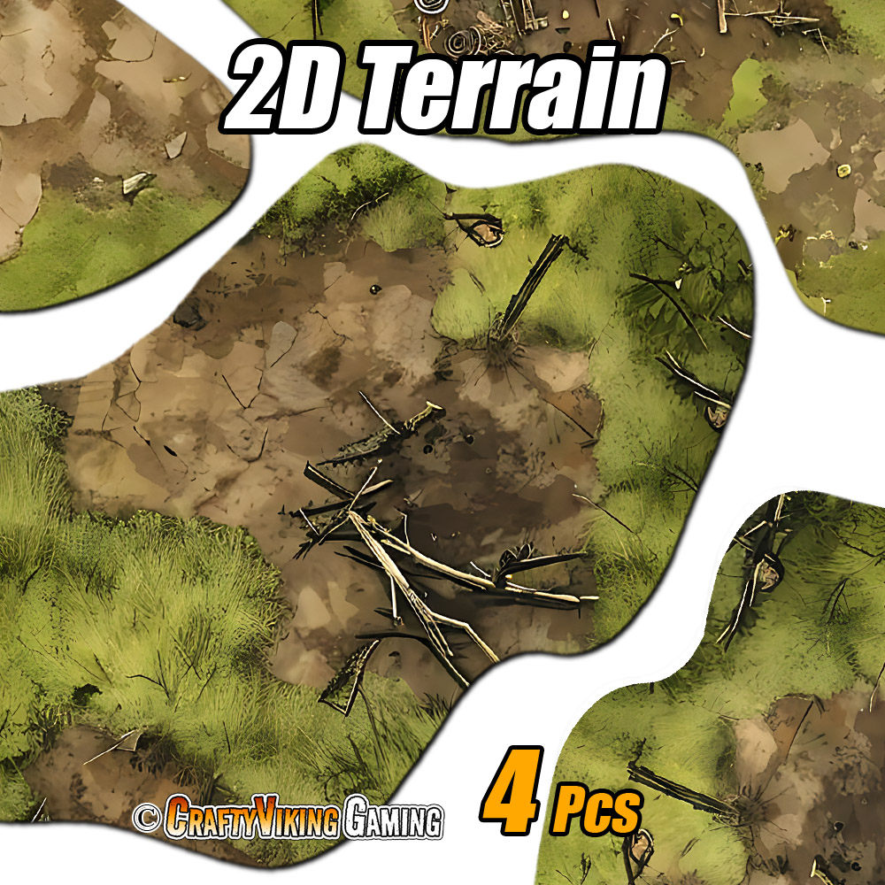 2D Terrain WASTELAND