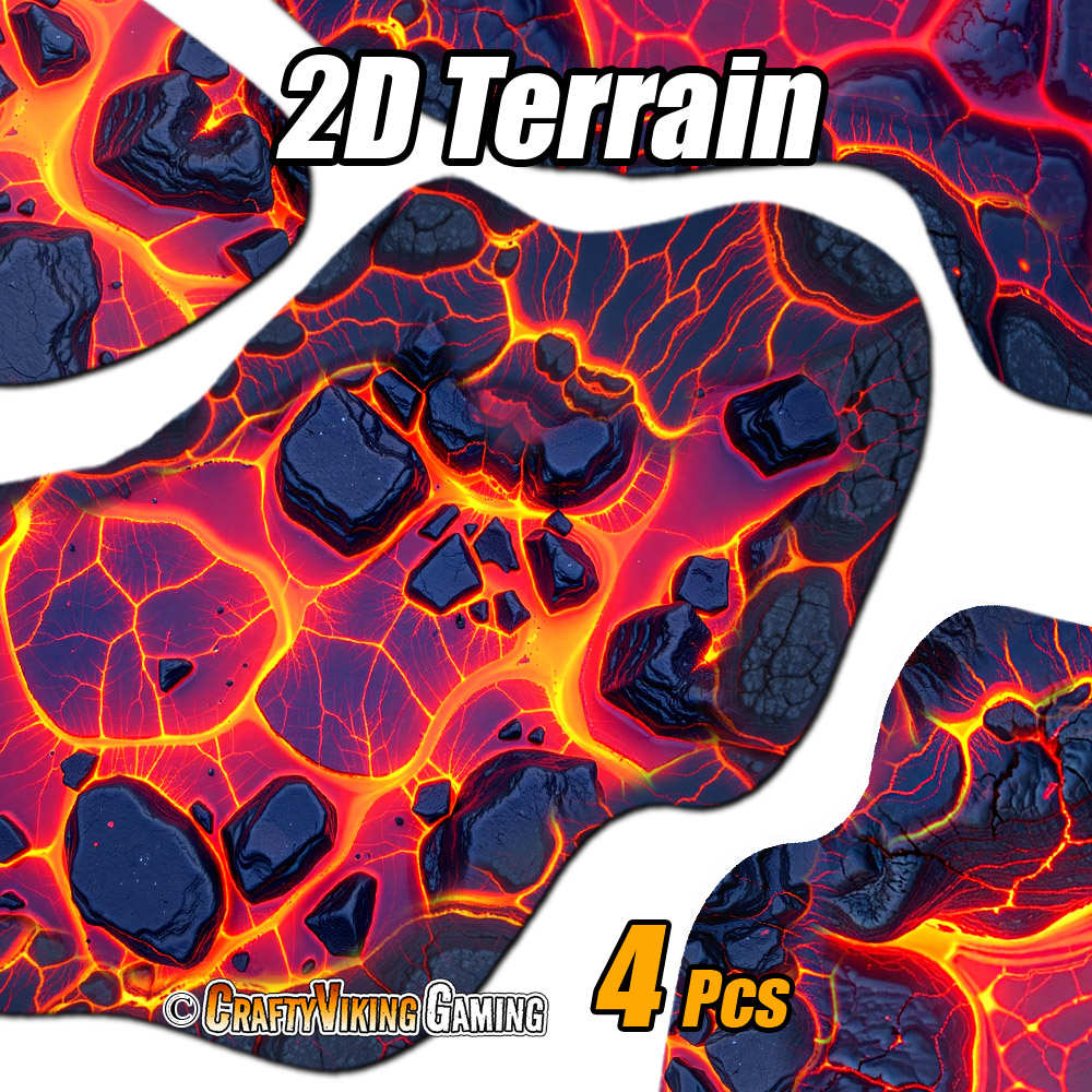 2D Terrain LAVA