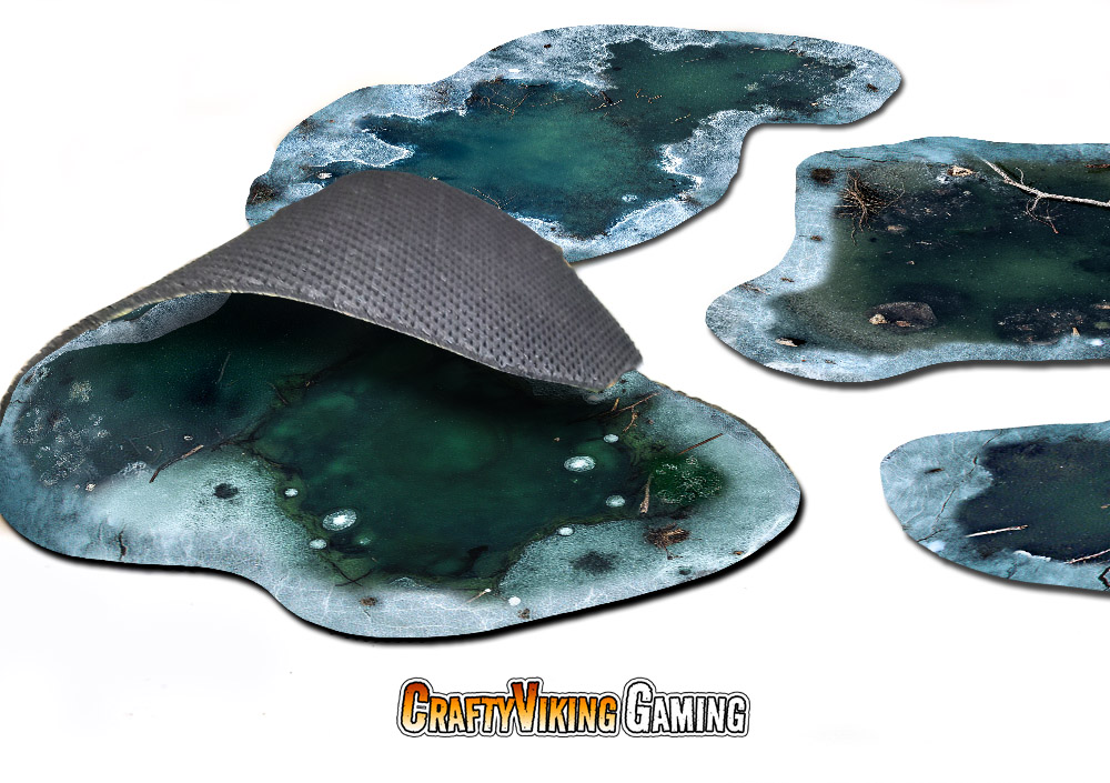 2D Terrain WINTER PONDS - Image 2