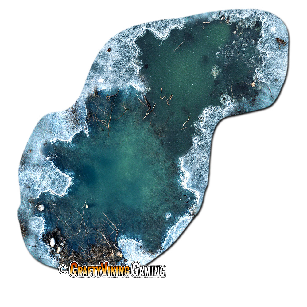 2D Terrain WINTER PONDS - Image 5