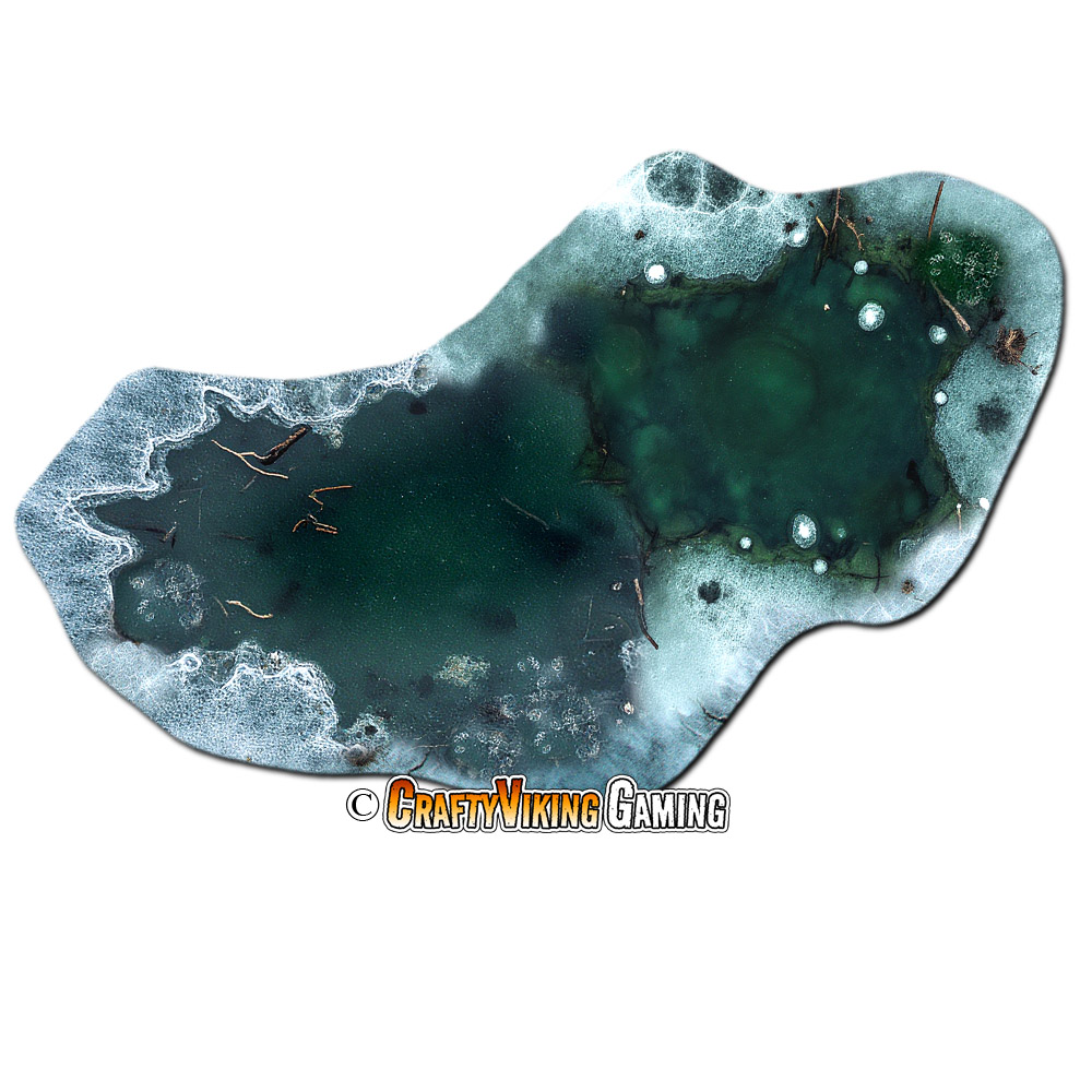 2D Terrain WINTER PONDS - Image 6