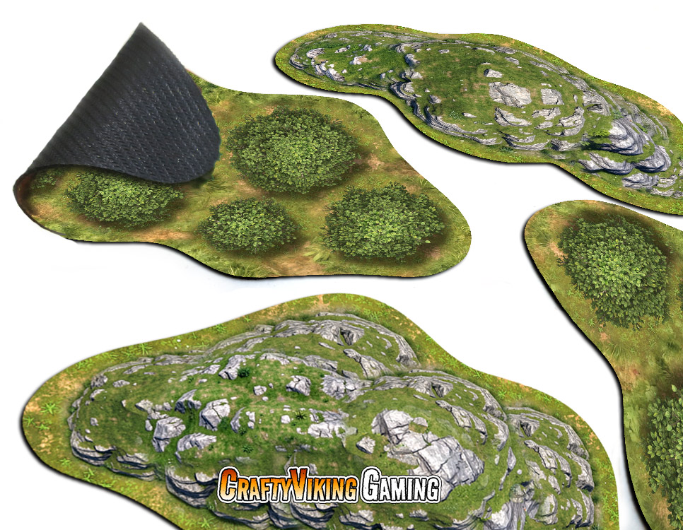 2D Terrain WOODLAND KIT - Image 2
