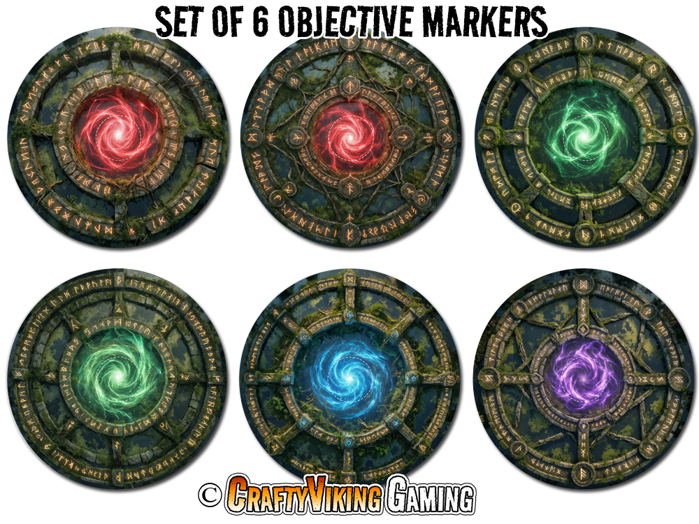 Objective Markers SWAMP RUINS