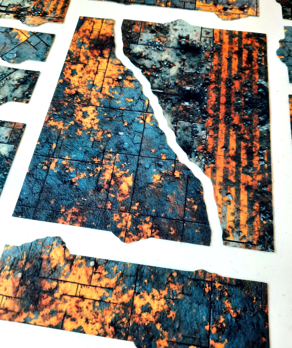 11th Ed Terrain Area Footprints - DOUBLE SIDED - Industrial - Image 6