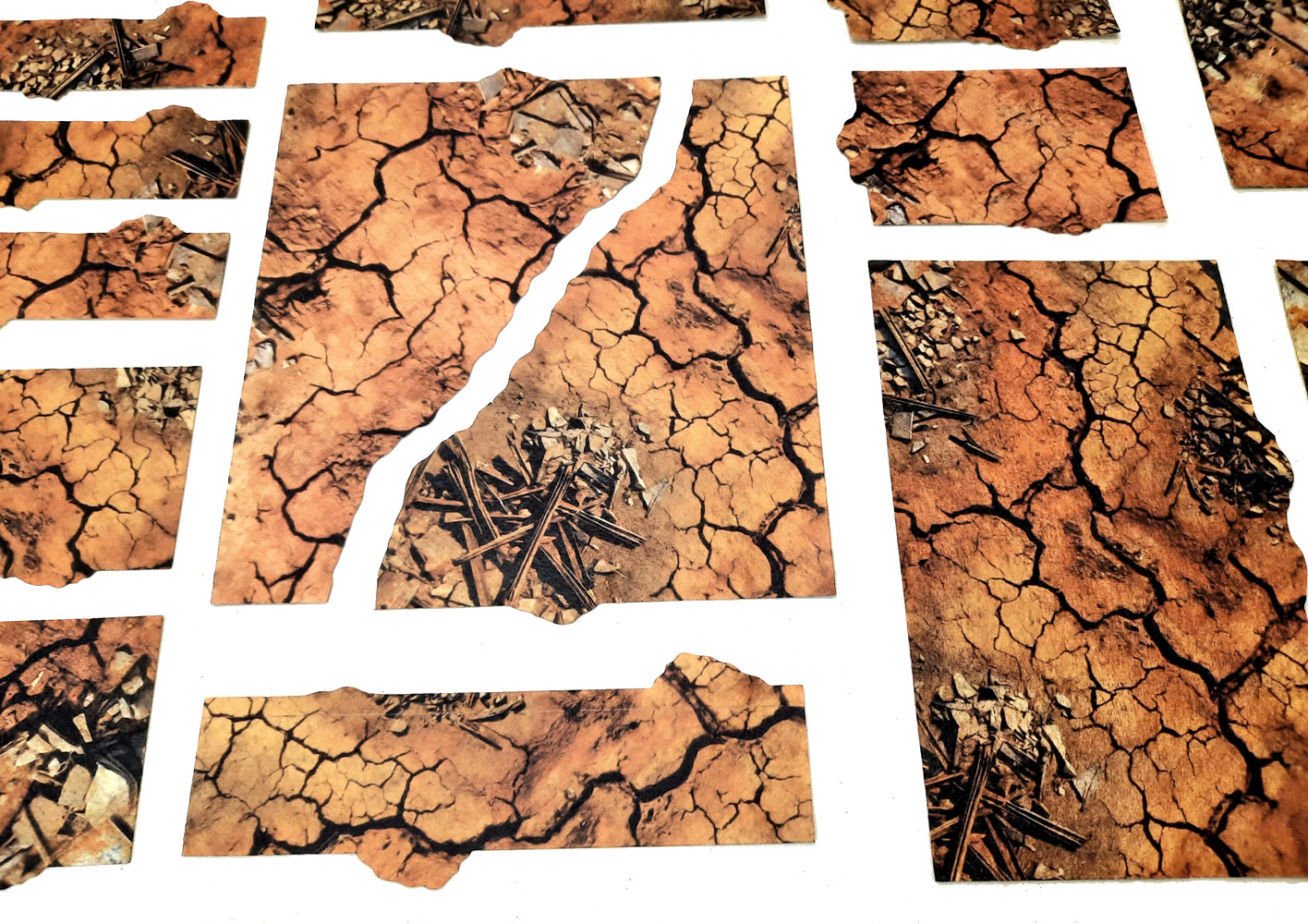 11th Ed Terrain Area Footprints - DOUBLE SIDED - Rust - Image 7