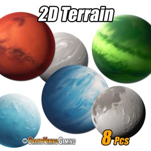 2D Terrain PLANETS & MOONS